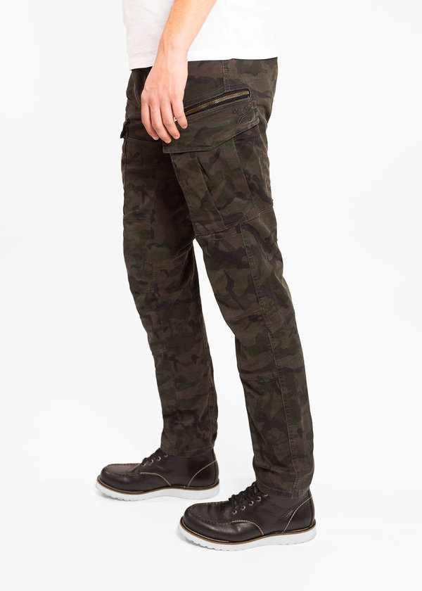 John Doe Cargo Stroker camouflage Jeans, Langgröße