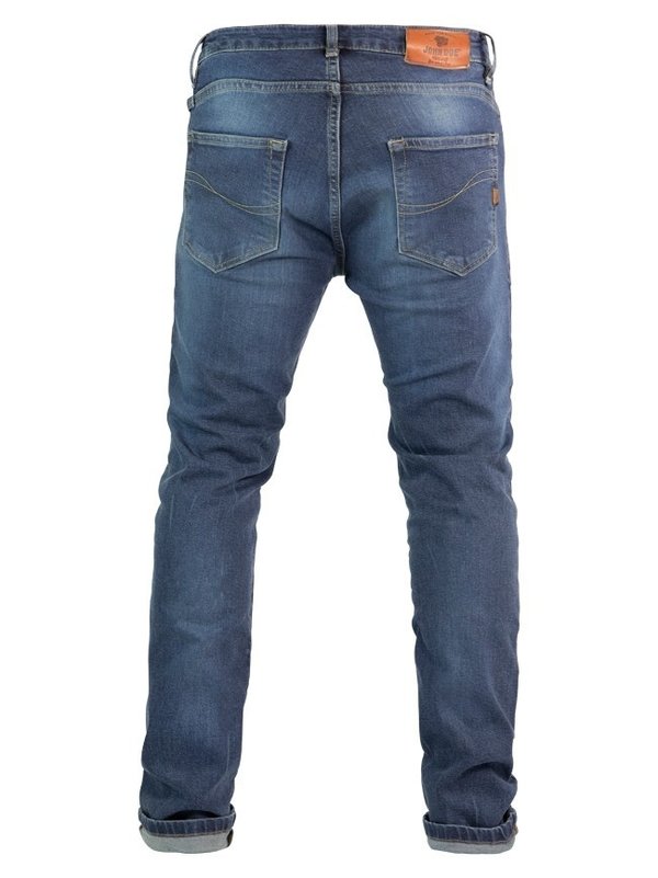 John Doe Pioneer Mono Indigo Jeans, Langgröße